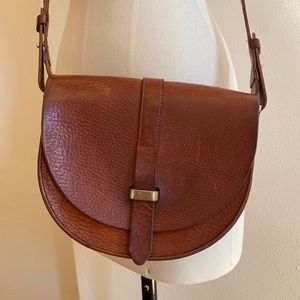 Sézane Claude Leather Crossbody bag purse